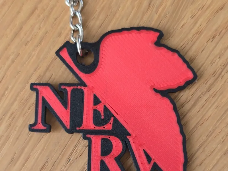 NERV Schlüsselanhänger Neon Genesis Evangelion v1