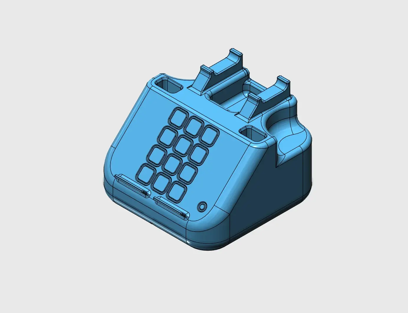 cool Oldshool retro phone for your cell phone with organizer