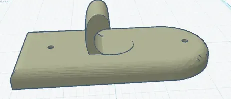 Simple wall mount