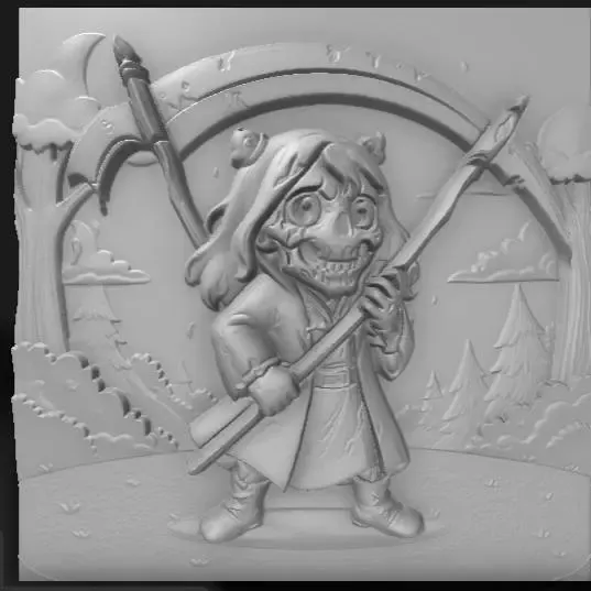 with a scythe 2