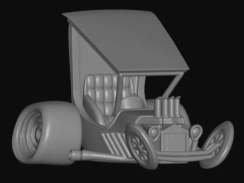 cartoon car design