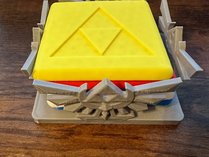 Untersetzer und Halter zum Thema Zelda