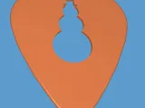 Snowman Guitar Pick (Easy Quick print)-3