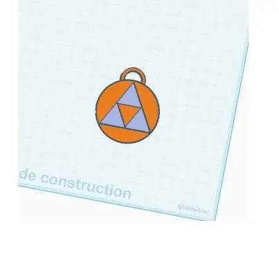 Triforce key holder