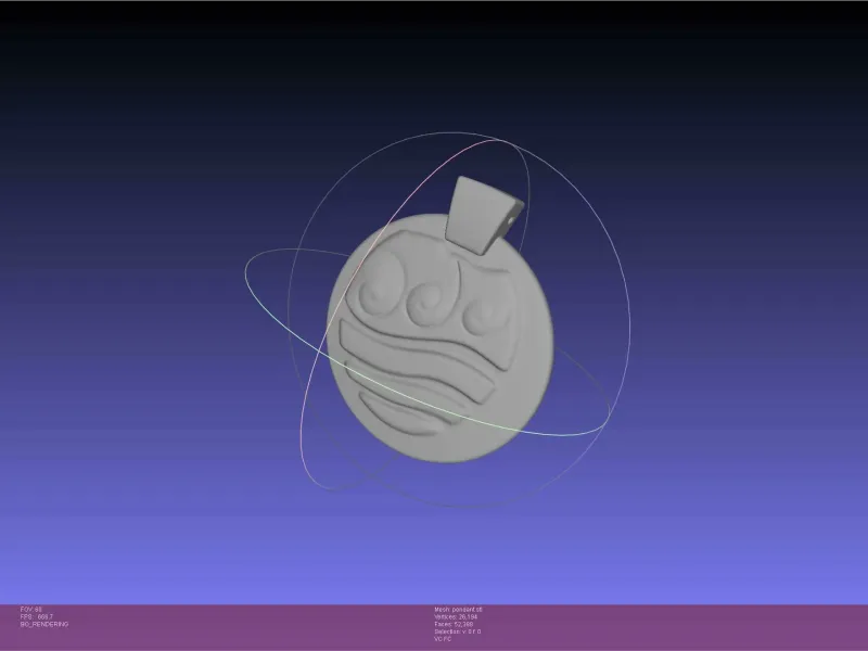 Avatar Katara Water Tribe Pendant