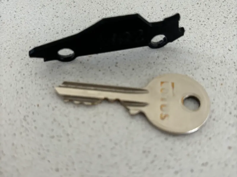 Toyota MR2 MK1 keychain