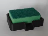 Self-Draining Sponge & Soap Holder | Aerated-1