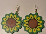 Sunflower 3D Earrings-3
