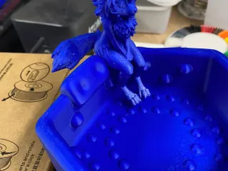 Hot tub Key bowl With Furry (Made On Request)