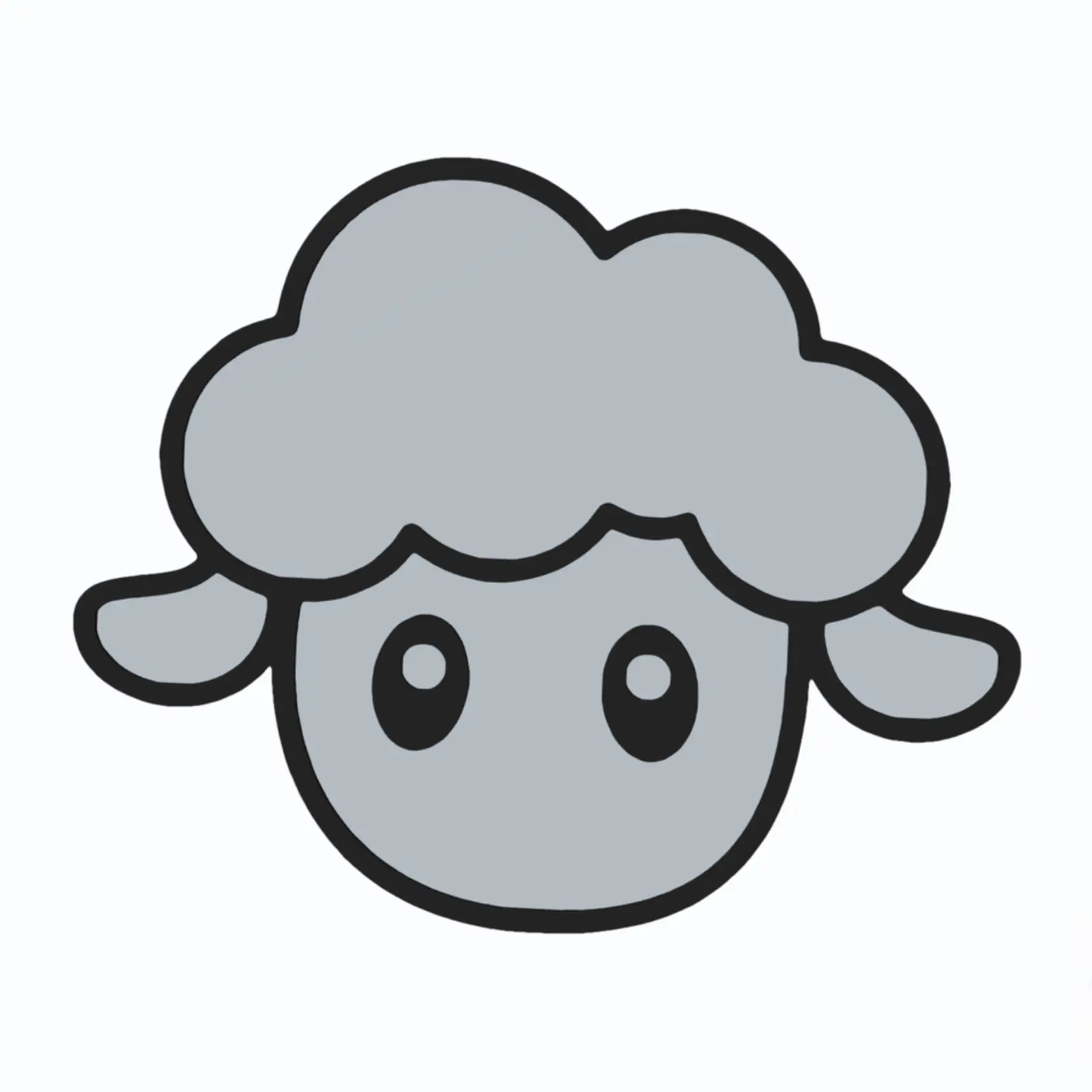 Sheep Head - Farm Animals - Wall Art v1