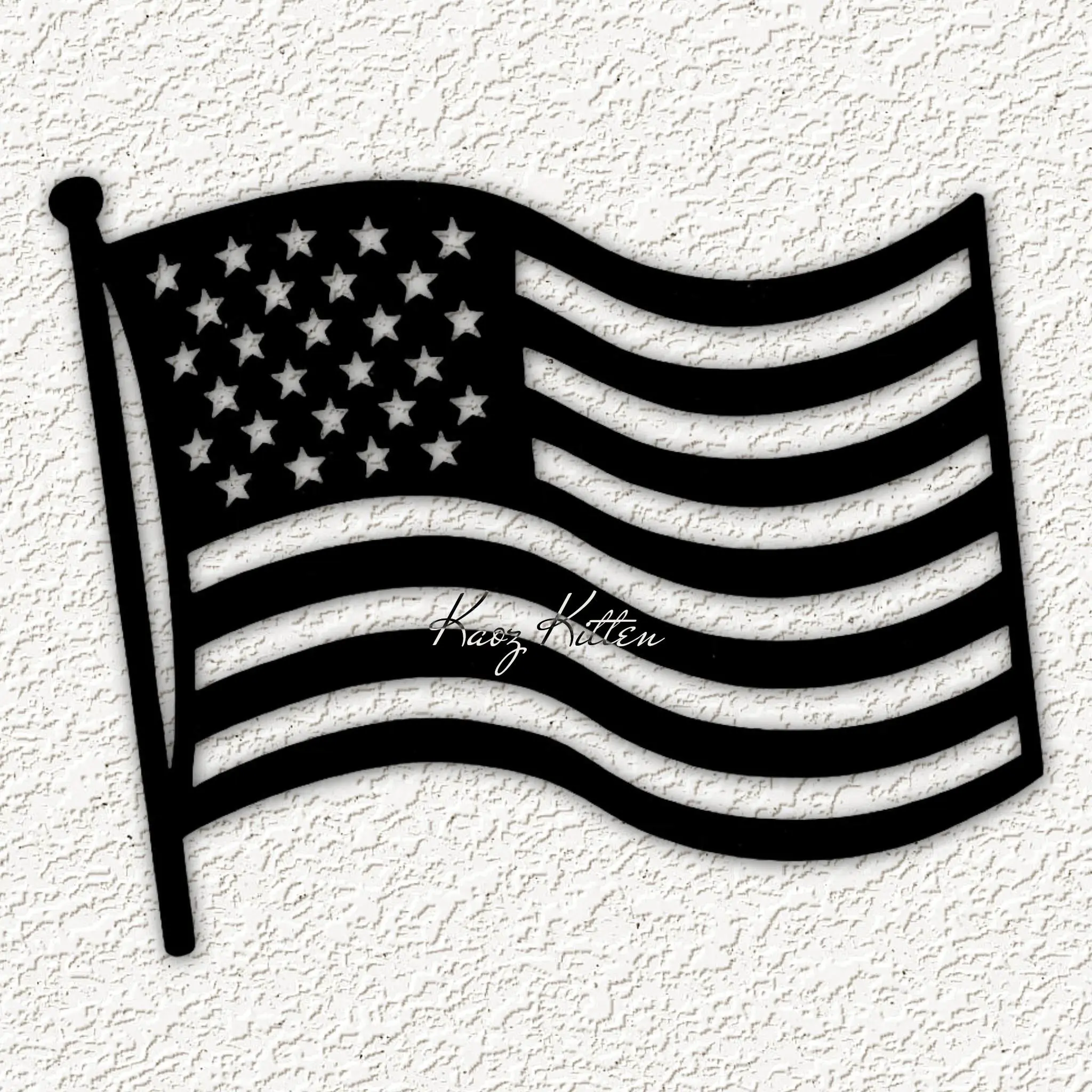 usa flag 9 wall art home decor