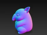 Drowzee Pokemon Chibi-2