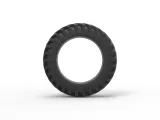 Tractor tire 22 Scale 1:25-4