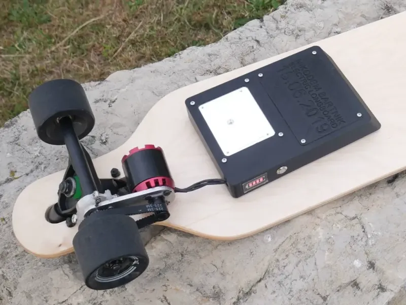Longboard eléctrico DIY