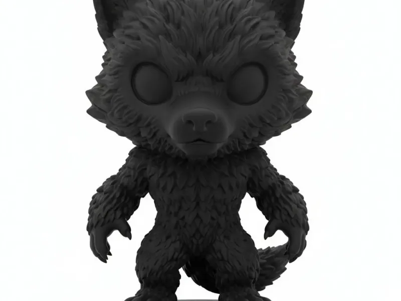 Chibi Werewolf Beast – Detailed Fantasy Creature