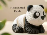 Flexi Knitted Panda-7