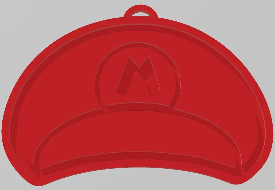 EASY TO PRINT, MARIO, CHRISTMAS ORNAMENT