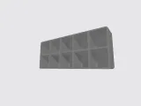 set box with compartments, thk 3mm, in size 40x40mm-2