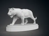 Tiger in Low Poly-4