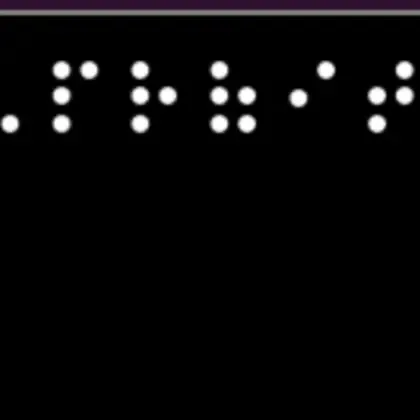Profit Word Braille Code 2 for Game participants