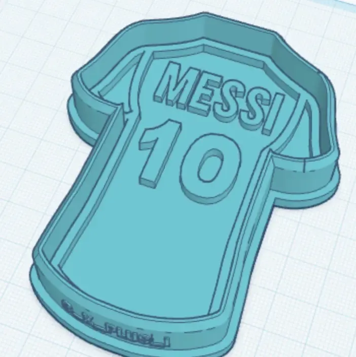 Messi cookie cutter
