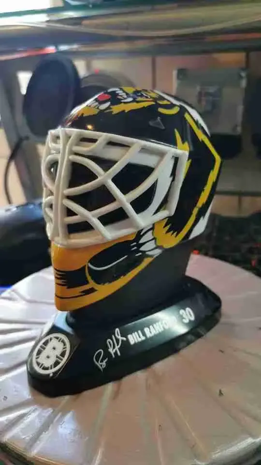 goalie mask bill ranford 30