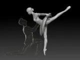 Nutcracker Dance Poses girl 1-1