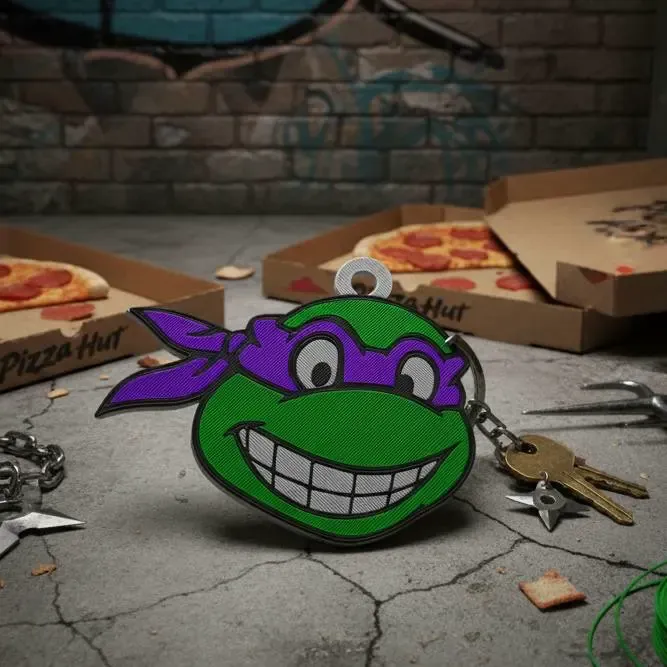 TMNT Donatello Keychain