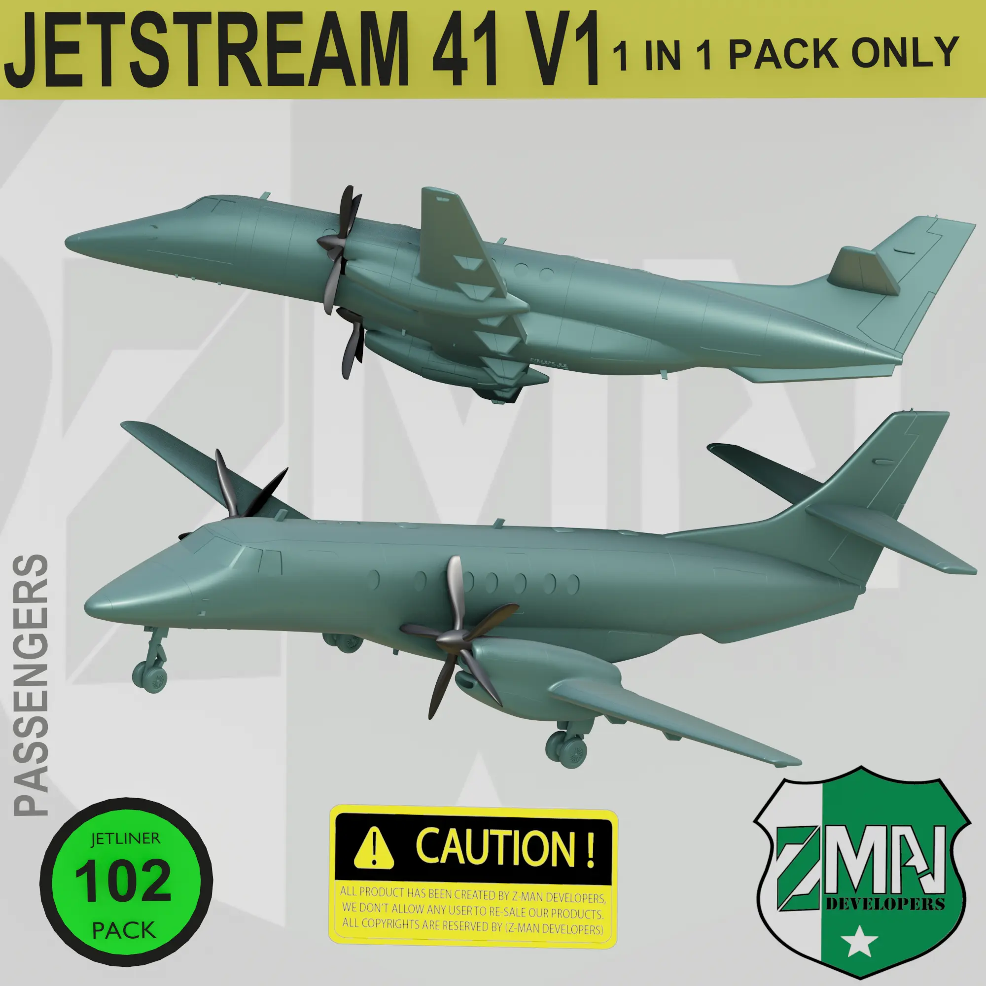 BAE JETSTREAM-41 V1   ( ASP+BY PARTS)