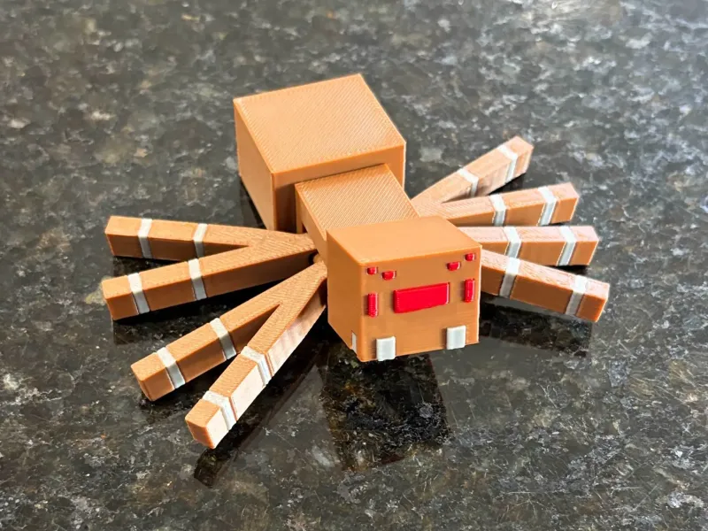 Araignée entièrement articulée