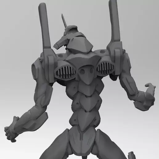 Eva 01 Statue