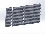 8 - Die Grinder Bit Mounted Wall Holder Organizer-1