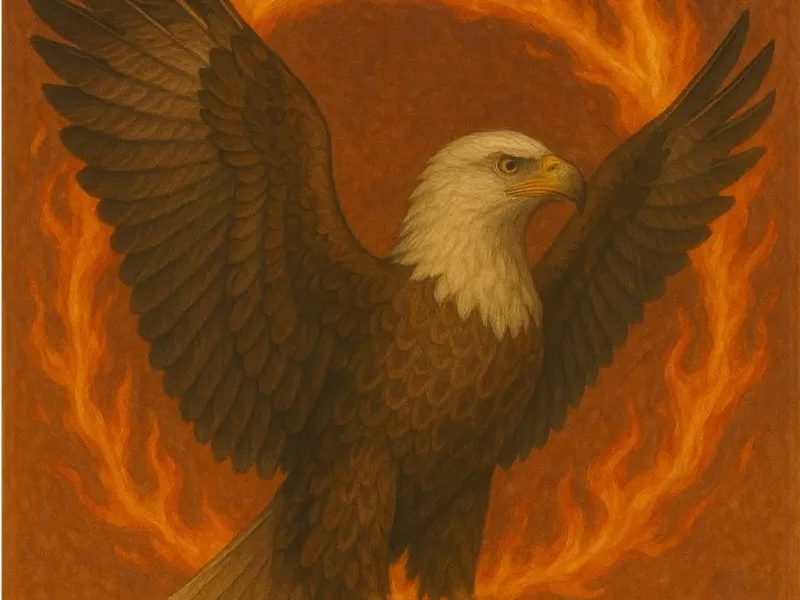 Águila - Lienzo