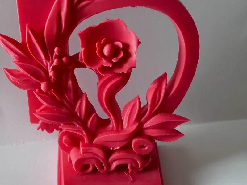 Decorative flower composition
