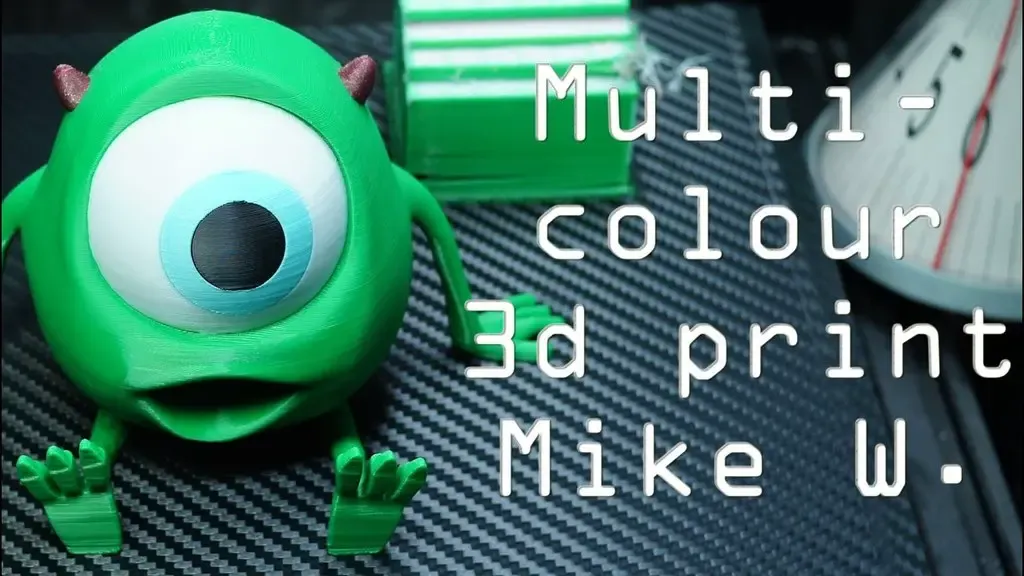 Mike Wazowski Multikleuren Remix voor MMU