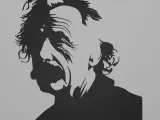 Arte da parete di Einstein-0