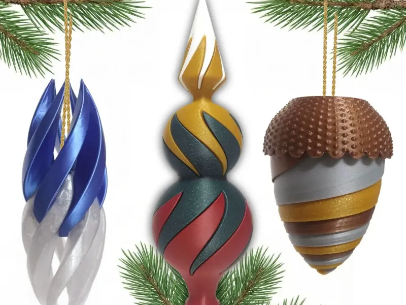 Twisty-Baum-Anhänger (Single-Extruder)