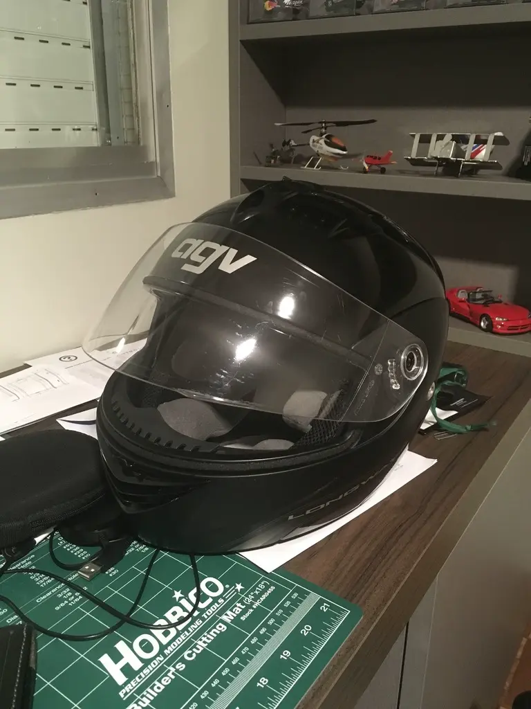 AGV Longway Miglia Casco Modular Botón Visera Tornillos