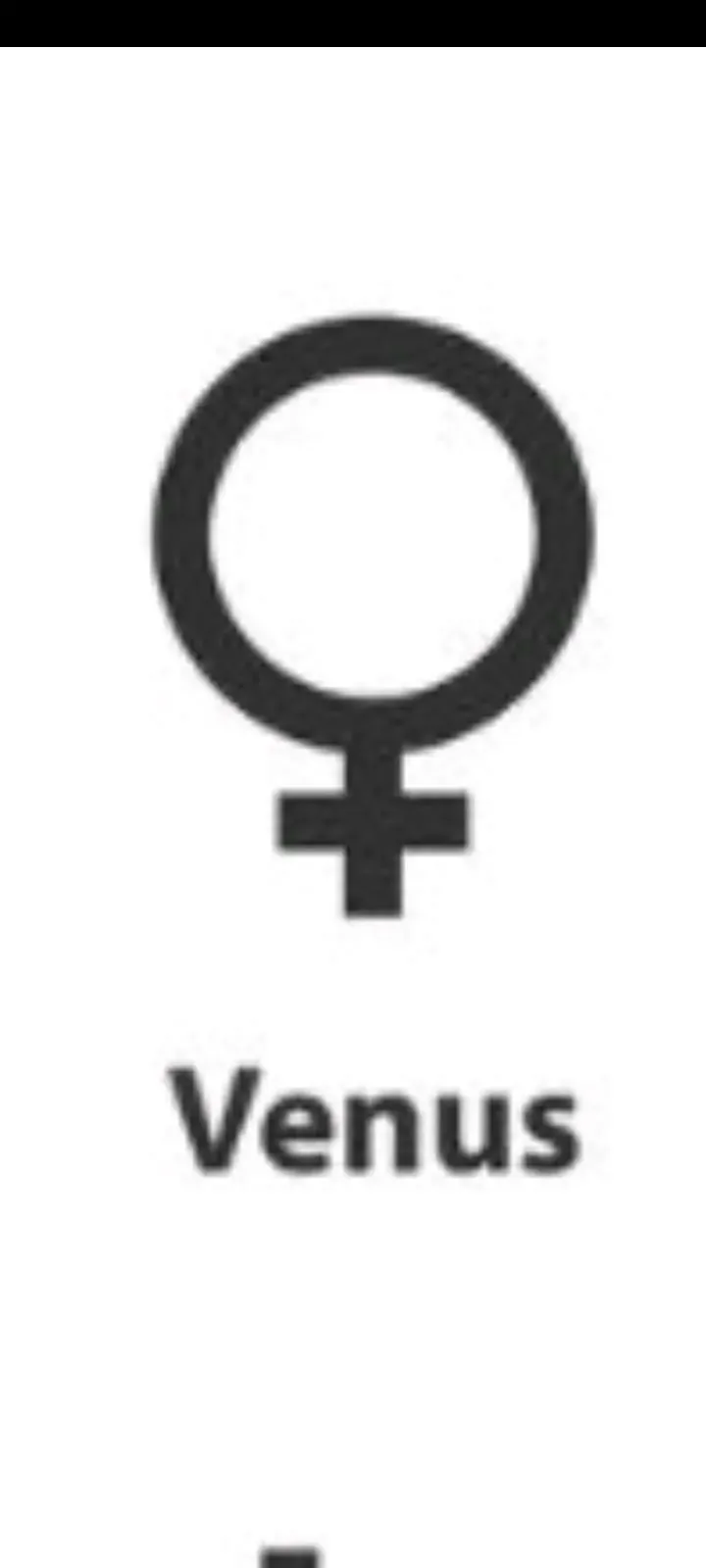 Free Venus Symbol Ring / Anel grátis do símbolo de Vênus