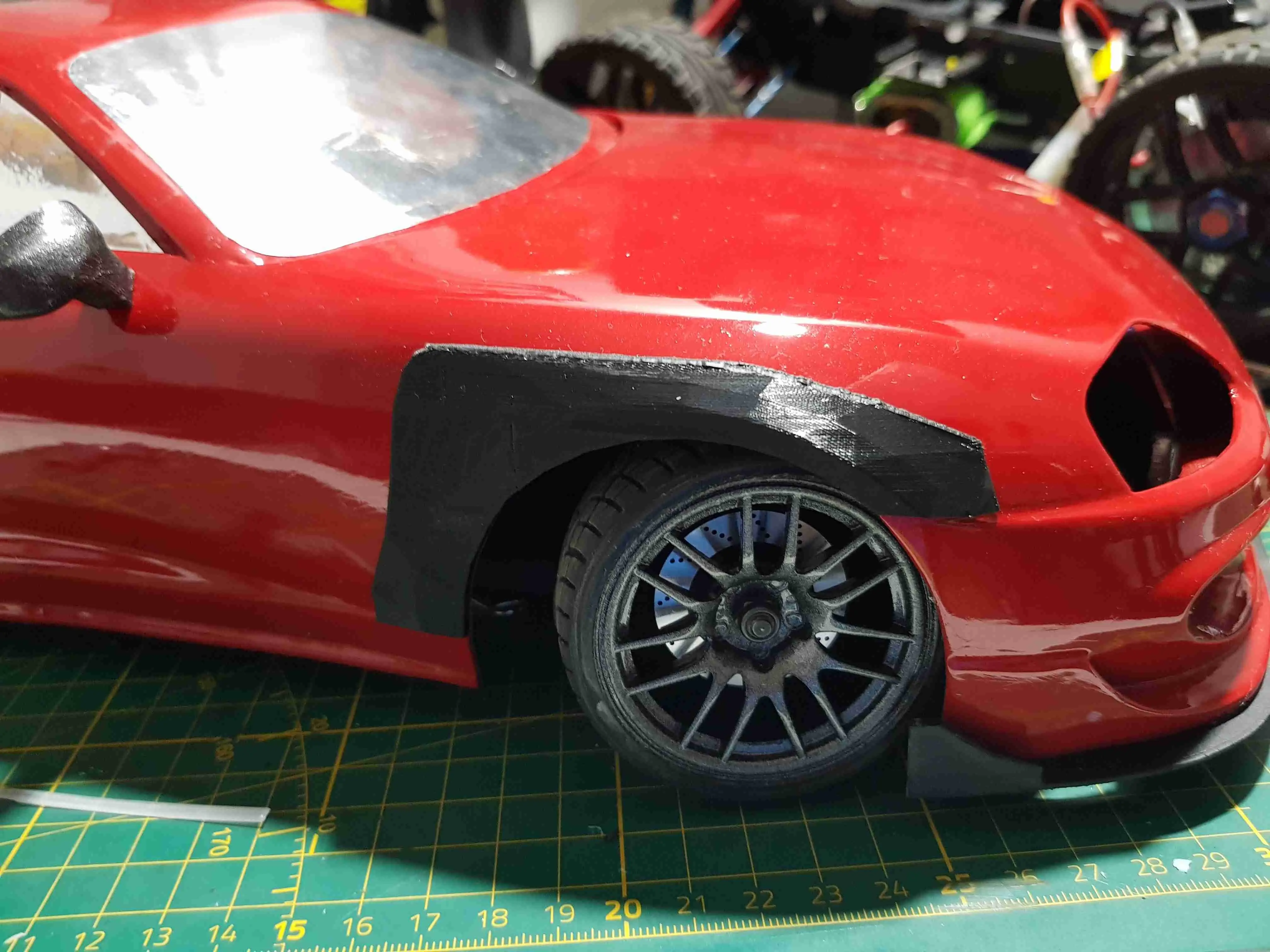 TOYOTA SUPRA 1:10 SCALE WITH WIDE BODY KIT