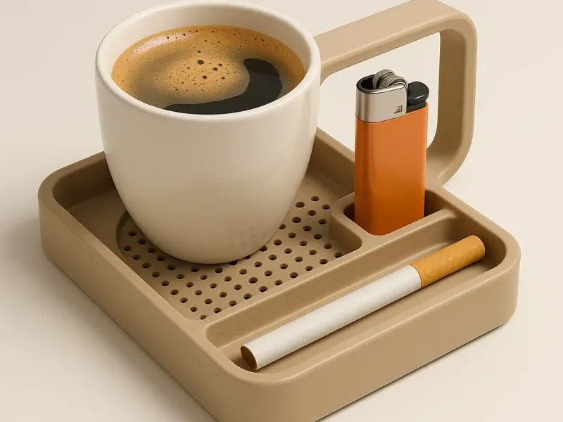 Coffee Dock – Il Vassoio Definitivo per la Pausa