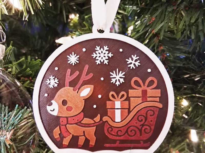 Cutest Little Reindeer Ornament