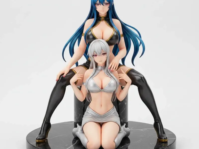Dominion Sisters – Noir Fantasy Duo Statue