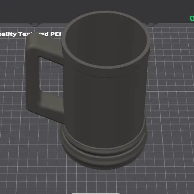 Minimalist Square Handle Mug –  500ml