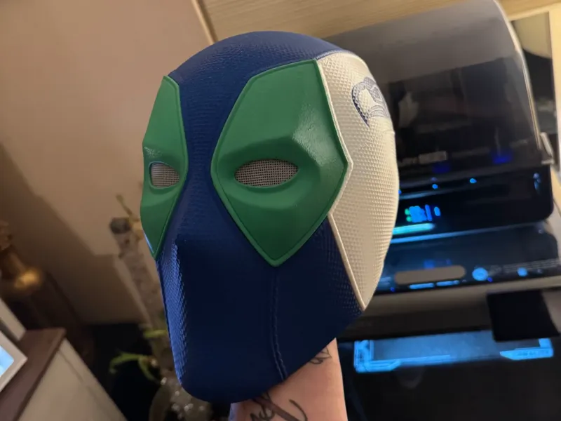 Deadpool Seahawks Helmet