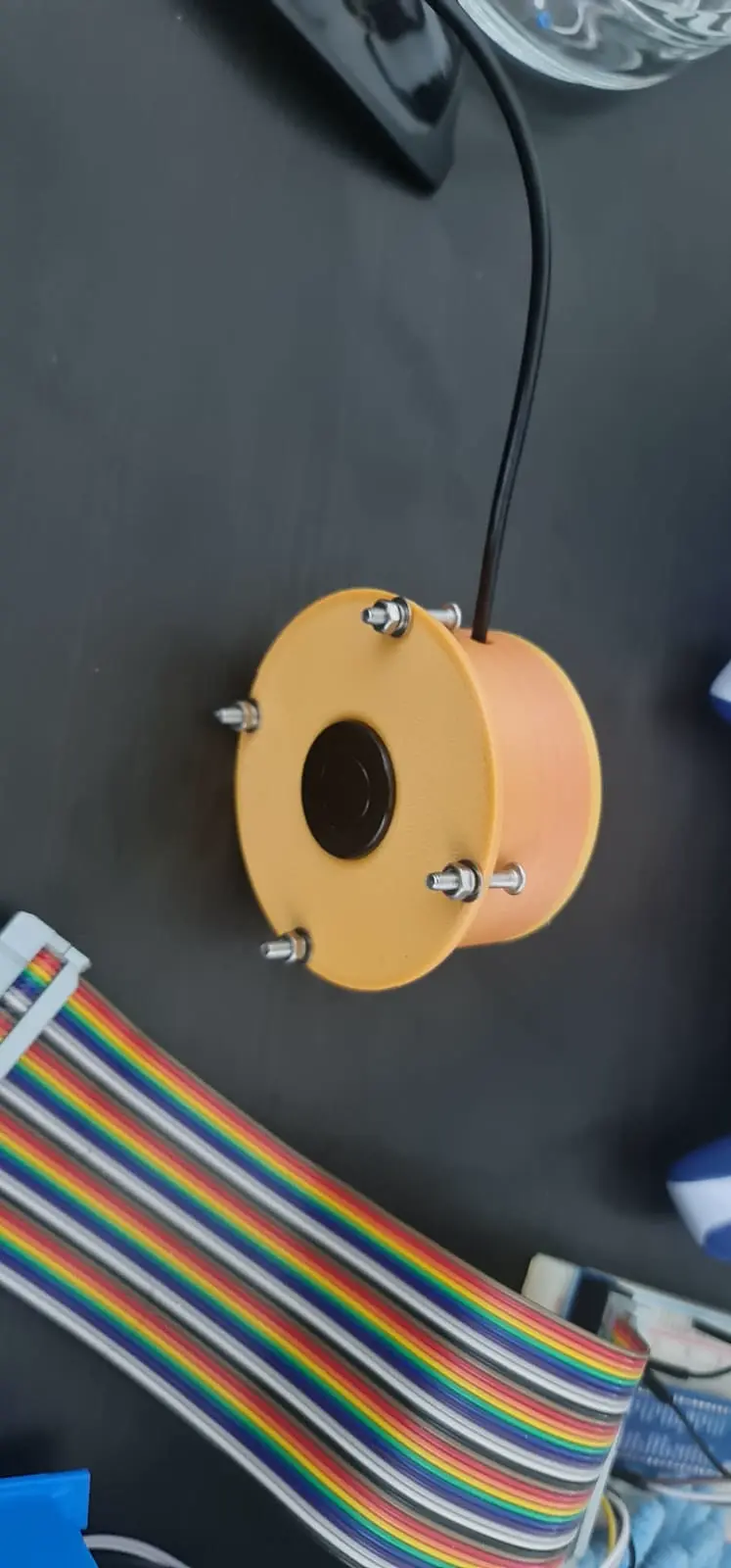Robot Arm Base with cover for Ultrasonic Sensor