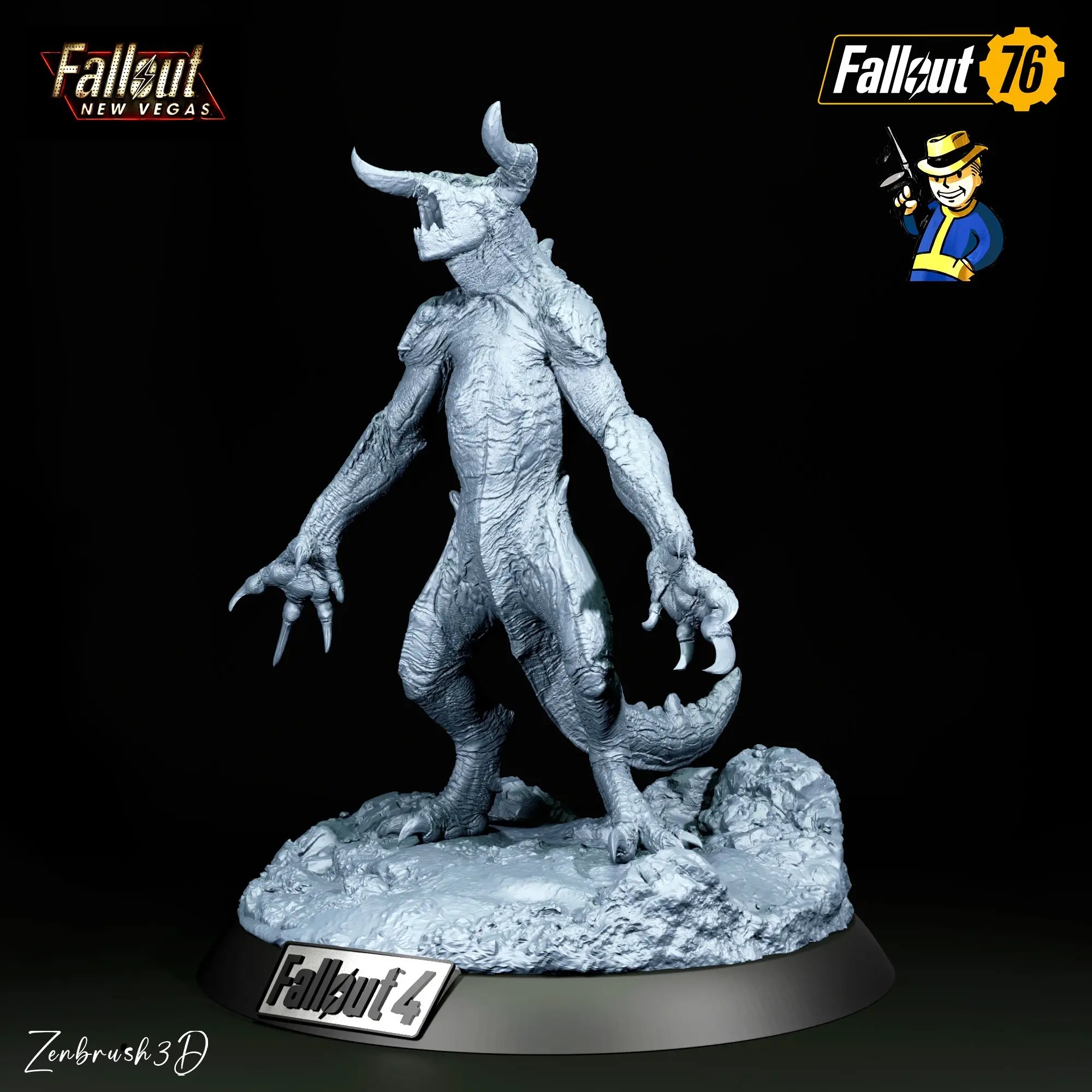 DEATHCLAW - THE FALLOUT - 3D PRINTING