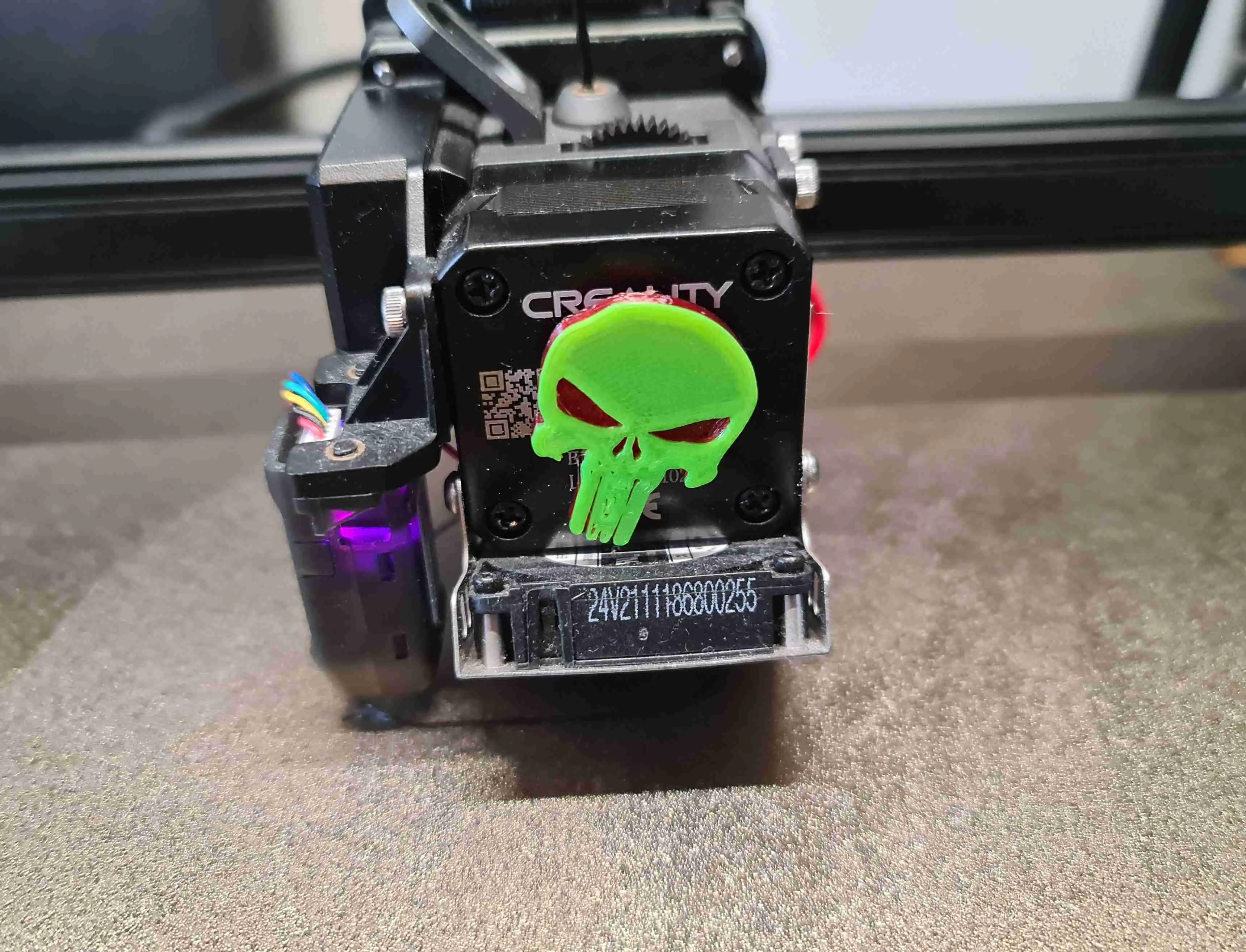 Punisher Skull Sprite Extruder Ender S1 CR10 Smart Pro M4