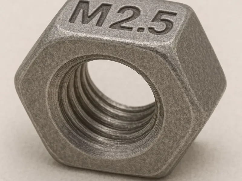 m2.5 nut/m2.5 somun