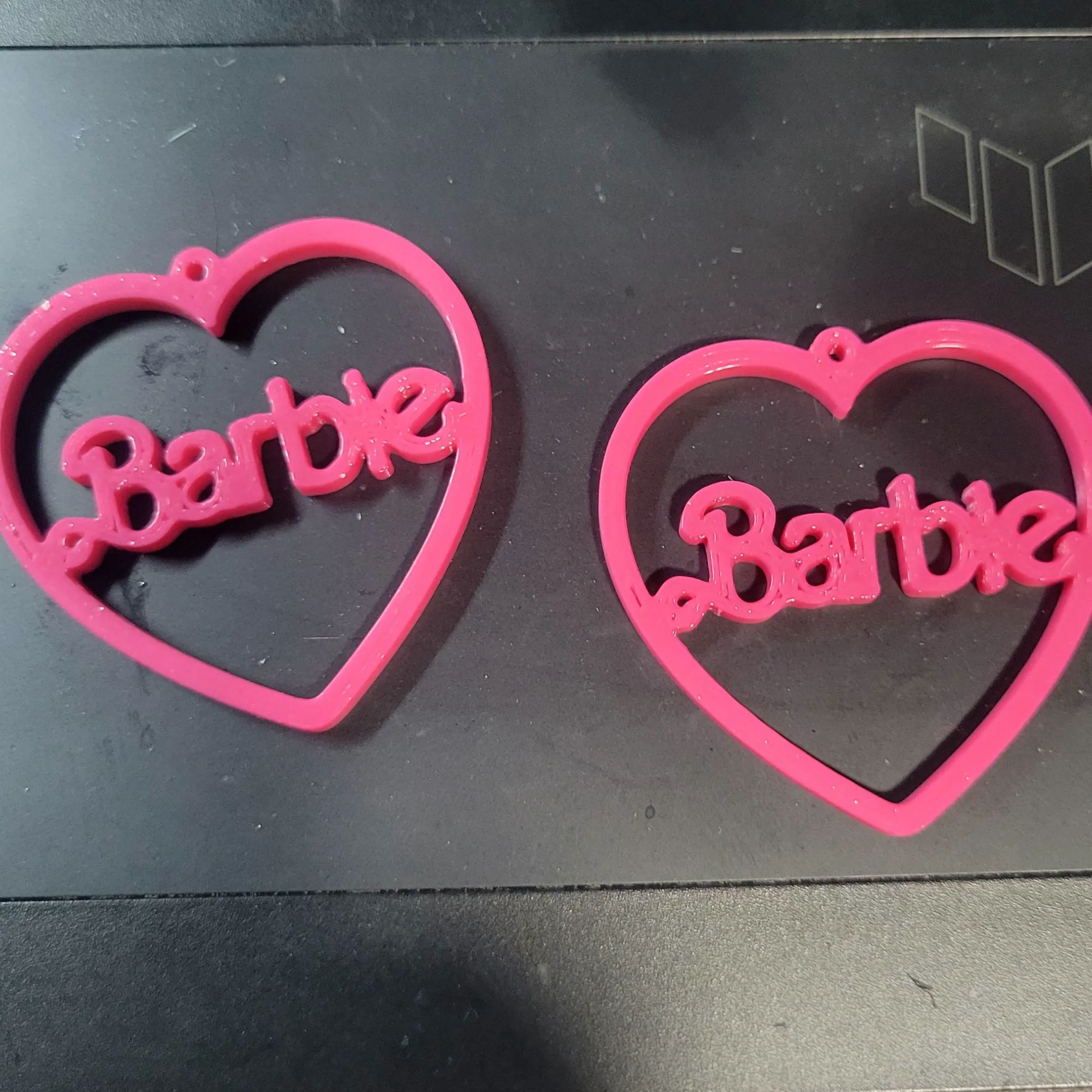 Barbie Heart Earrings